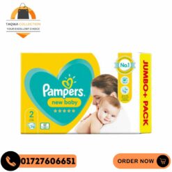 Pampers New Baby 2 Jumbo+ Pack 4-8 Kg Box UK