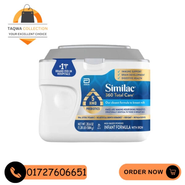 Similac 360 Total Care Infant Formula Powder, 20.6-oz Tub